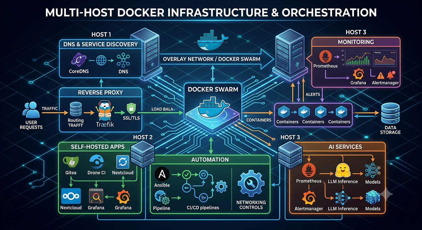 Containerized Homelab Infrastructure